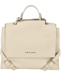 Orciani - Logo Top Handle Tote - Lyst