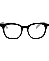 Moncler - Nero Lucido Acetate Glasses - Lyst