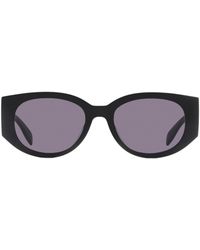 McQueen - Graffiti Logo Sunglasses Am0330S 002- 54Mm 30 Plastic (Acetate/Injected) - Lyst