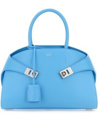 Ferragamo - Leather Small Hug Handbag - Lyst