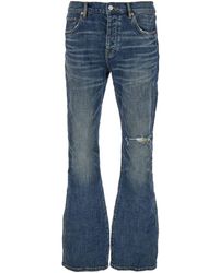 Purple Brand - Flared Jeans With Faded Effect - Lyst