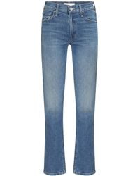 Mother - The Smarty Straight Leg Jeans - Lyst