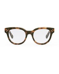 Celine - Rounded Frame Glasses - Lyst