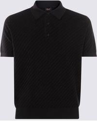 Brioni - Cotton Blend Polo Shirt - Lyst