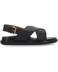 Marni - "Fussbett" Sandals - Lyst
