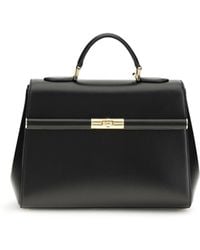 Dolce & Gabbana - Marlene Leather Handbag - Lyst