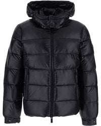 Heskimo - Short Semi-Shiny Down Jacket Tech Fabric Padded - Lyst