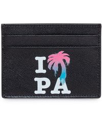 Palm Angels - Card Holder With Print - Lyst