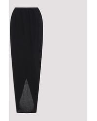 Rick Owens - Soft Pillar Long Skirt - Lyst