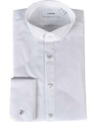 Lardini - Patched Pocket Plain Shirt - Lyst