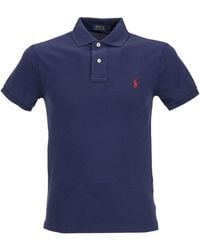 Polo Ralph Lauren - Slim Fit Mesh Polo Shirt - Lyst