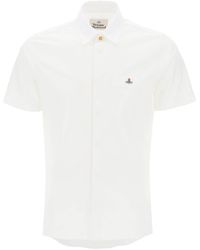 Vivienne Westwood - Slim Fit Short Sleeve Shirt - Lyst