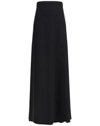 Valentino Garavani - Silk Long Skirt - Lyst