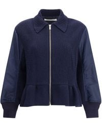 Undercover - Bomber Jacket With Wool Inserts - Lyst