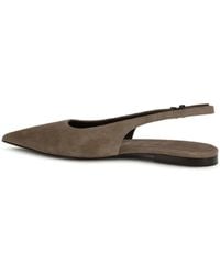 Brunello Cucinelli - Suede Ballerinas - Lyst