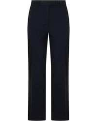 Max Mara - Straight Trousers Humanity Cotton - Lyst