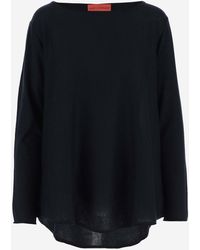 Wild Cashmere - Silk And Cashmere Blend Pullover - Lyst