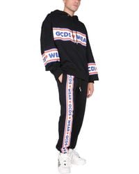 Gcds - Gcds Cute Tape Logo Band Jogging Pants - Lyst
