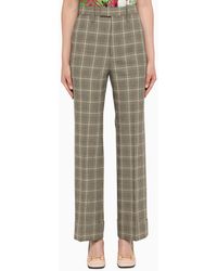 Gucci - Prince Of Wales Check Trousers - Lyst