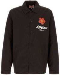 KENZO - Chocolate Nylon X Futura 2000 Jacket - Lyst