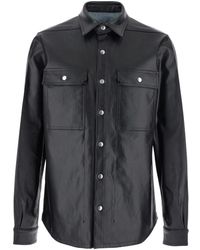 Rick Owens - Cotton Jacket With Patch Pockets - Lyst