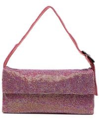 Benedetta Bruzziches - Vitty La Grande Shoulder Bag With All-Over Crystal Embellishment - Lyst