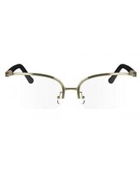 Ferragamo - Eyeglasses Cat Eye Semi Rim, Frame And Clear Demo Lenses Lens Sf2227001 - Lyst