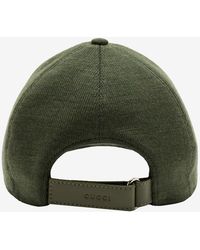 Gucci - Wool Baseball Cap With Logo Hat - Lyst