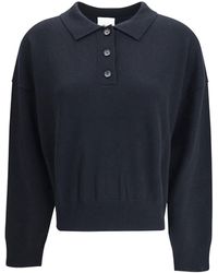 Allude - Wool Polo Sweater - Lyst