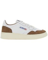 Autry - Low-Top Sneakers Medalist Leather Cow Trainers - Lyst