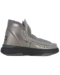 Mou - Ankle Boots Eskimo Jogger Made Of Leather - Lyst