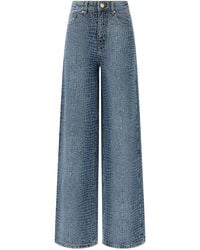 Self-Portrait - Self Portrait 'Rhinestone' Jeans - Lyst