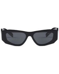 Prada - Prada Eyewear Sprb19C052E16K Rectangular Frame Sunglasses - Lyst