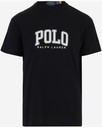 Polo Ralph Lauren - Cotton T-Shirt With Logo - Lyst