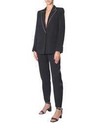 Givenchy - Wool Blazer With Strass Jacket - Lyst
