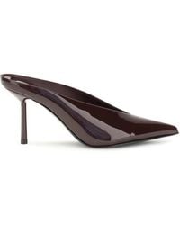 Le Silla - Calf Leather Bos Taurus Mules - Lyst