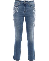 Ermanno Scervino - Jeans With Lace - Lyst