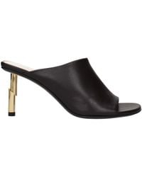 Lanvin - Leather High Heel Pumps - Lyst
