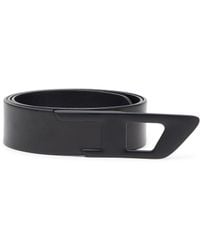 DIESEL - D Logo Buckle Belt - Lyst