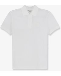 Brunello Cucinelli - Cotton Blend Polo Shirt - Lyst