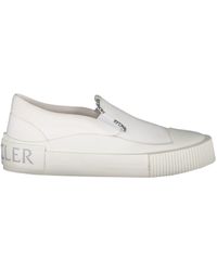 Moncler - Glissiere Tri Slip-On Sneakers - Lyst