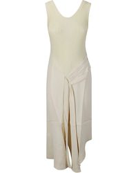 Victoria Beckham - Sleeveless Tie Detail Dress - Lyst