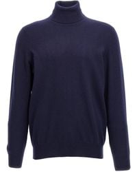 Brunello Cucinelli - Brunello Cucinelli Cashmere Turtleneck Sweater - Lyst