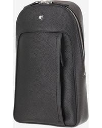 Montblanc - Shoulder Bag Leather Backpacks - Lyst