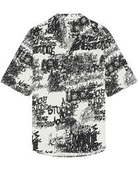 Acne Studios - Printed Button-Up Shirt - Lyst