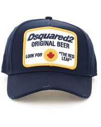 DSquared² - Baseball Hat With Logo Patch - Lyst