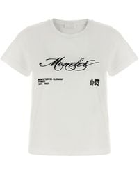 Moncler - Embroidery T-Shirt - Lyst