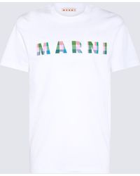 Marni - Multicolour Cotton T-Shirt - Lyst