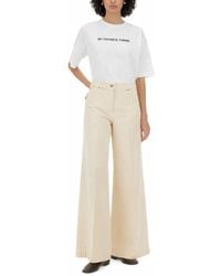 Aspesi - Jeans Cotton Denim Trousers - Lyst