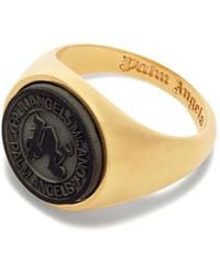 Palm Angels - Pa Stone Emblem Logo Ring Accessories Jewelry - Lyst
